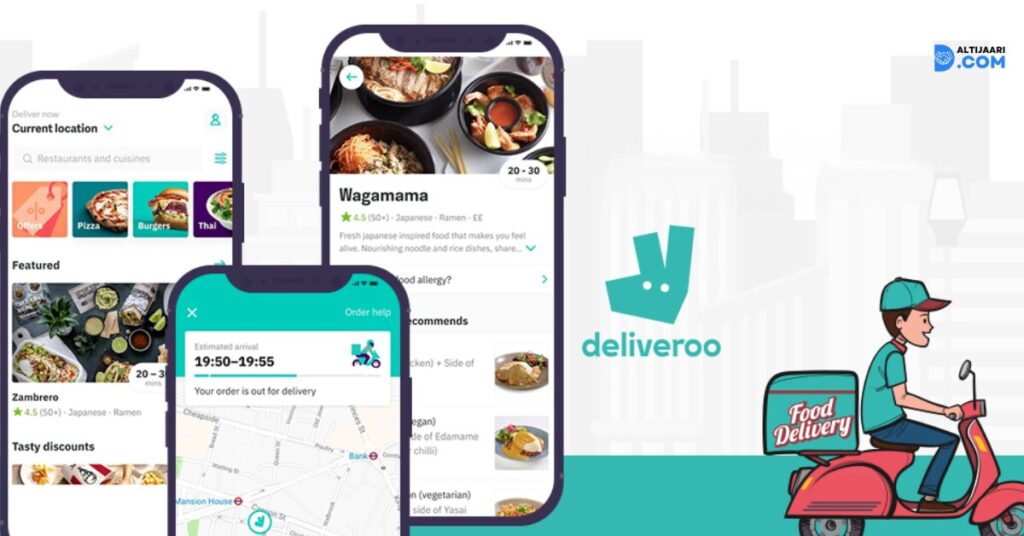 Deliveroo Food App in Dubai